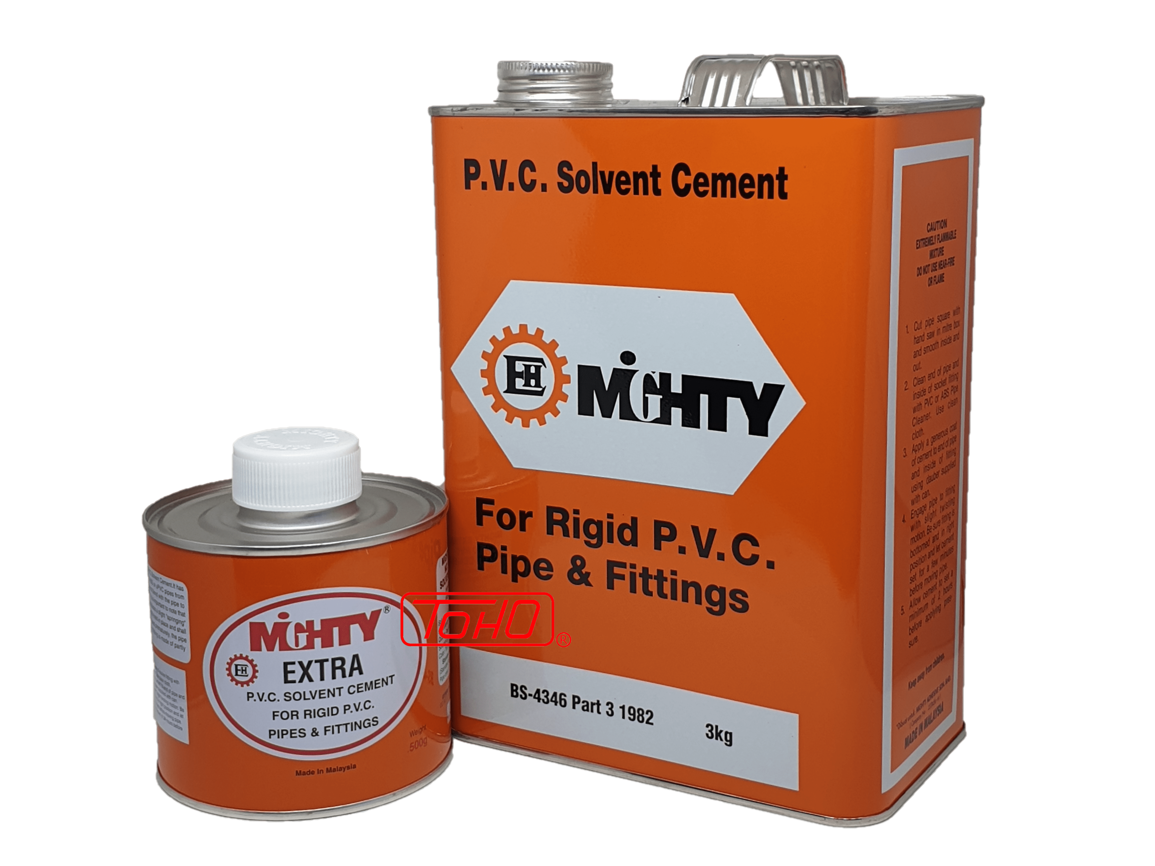Mighty Extra No 10 Upvc Solvent Cement Slow Dry Kekalboleh Sdn Bhd