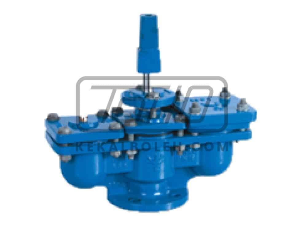 LYE Ductile Iron Double Large Orifice Air Relief Valve With Integral ...